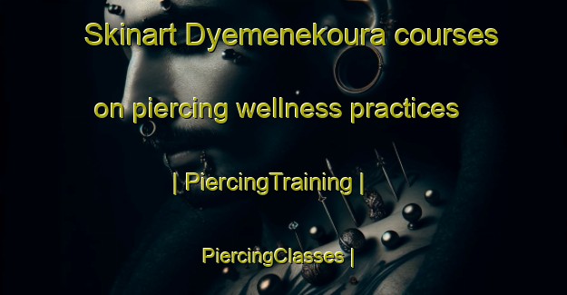 Skinart Dyemenekoura courses on piercing wellness practices | PiercingTraining | PiercingClasses | SkinartTraining-Mali
